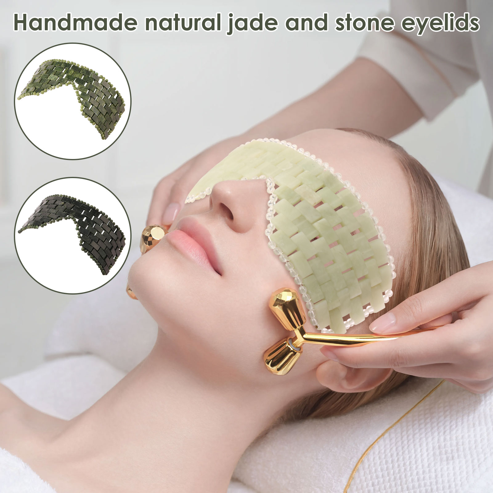 Skincare Indonesia - Maschera per gli occhi in giada