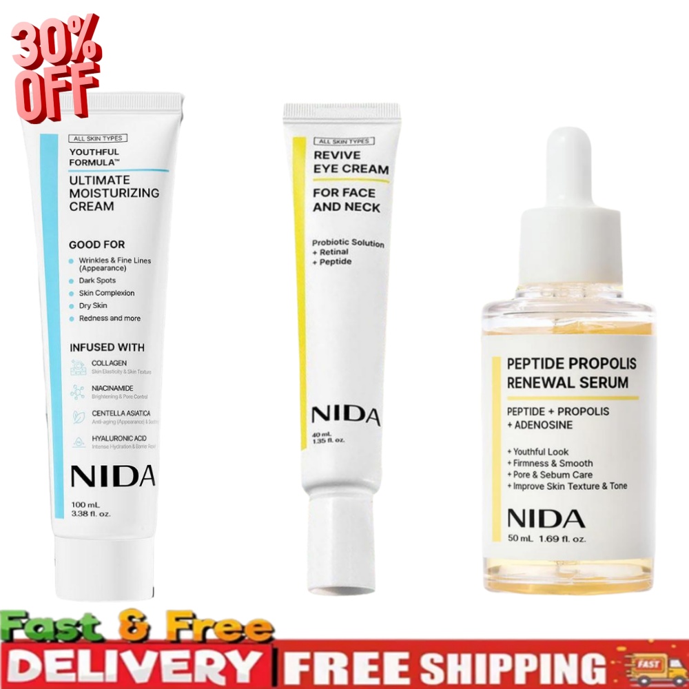 Skincare Retinol - Crema Idratante Definitiva NIDA Coreana Anti-Età