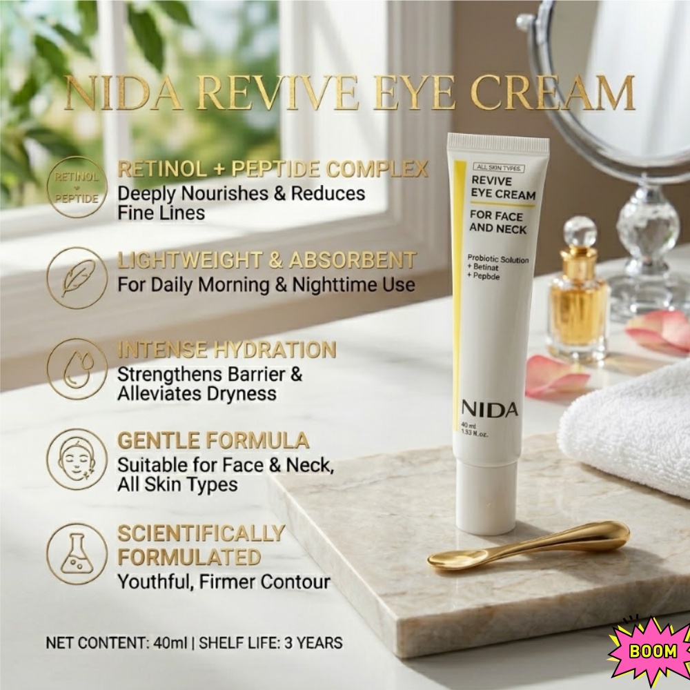 Crema Contorno Occhi NIDA al R - Skincare Retinol recensione e prezzo