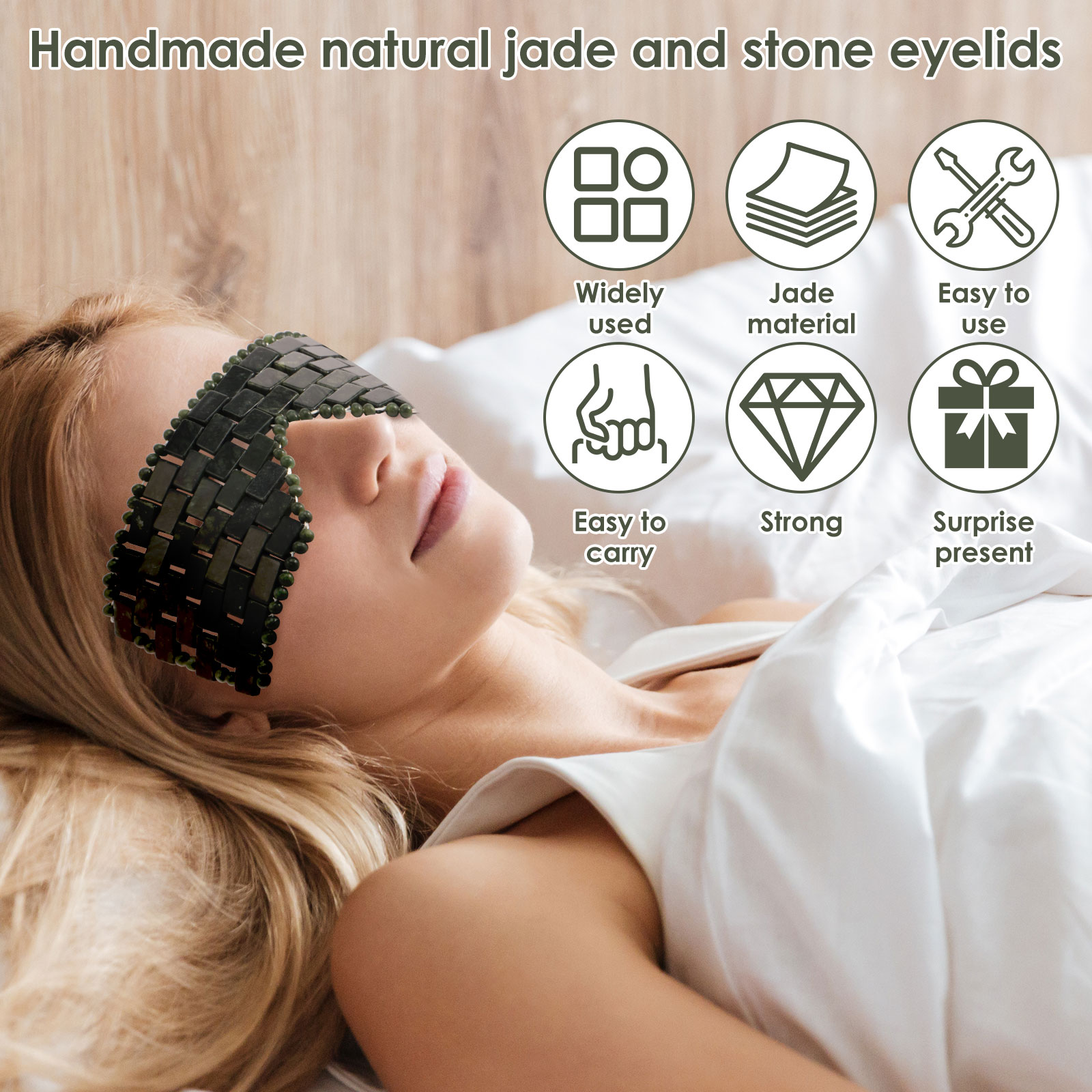 Maschera per gli occhi in giad - Skincare Indonesia recensione e prezzo