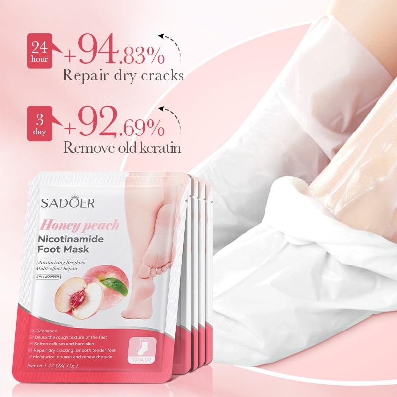 1 paio di maschere per i piedi - Skincare Indonesia recensione e prezzo