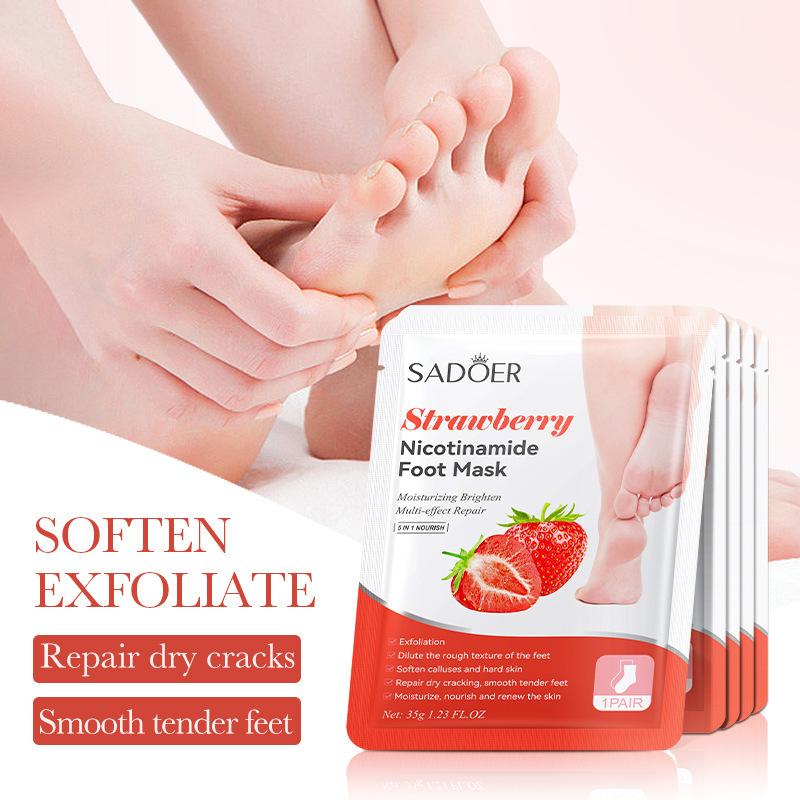1 paio di maschere per i piedi - Skincare Indonesia recensione e prezzo