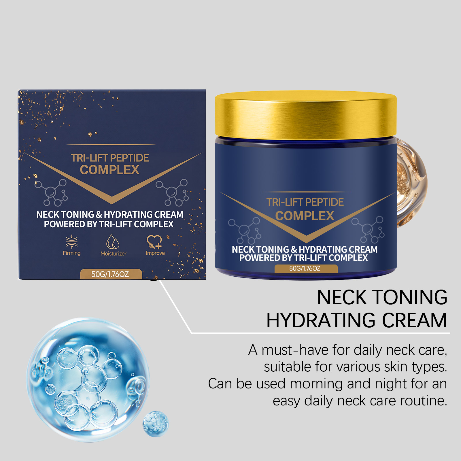 Crema Rassodante per il Collo  - Peptide Neck Cream recensione e prezzo